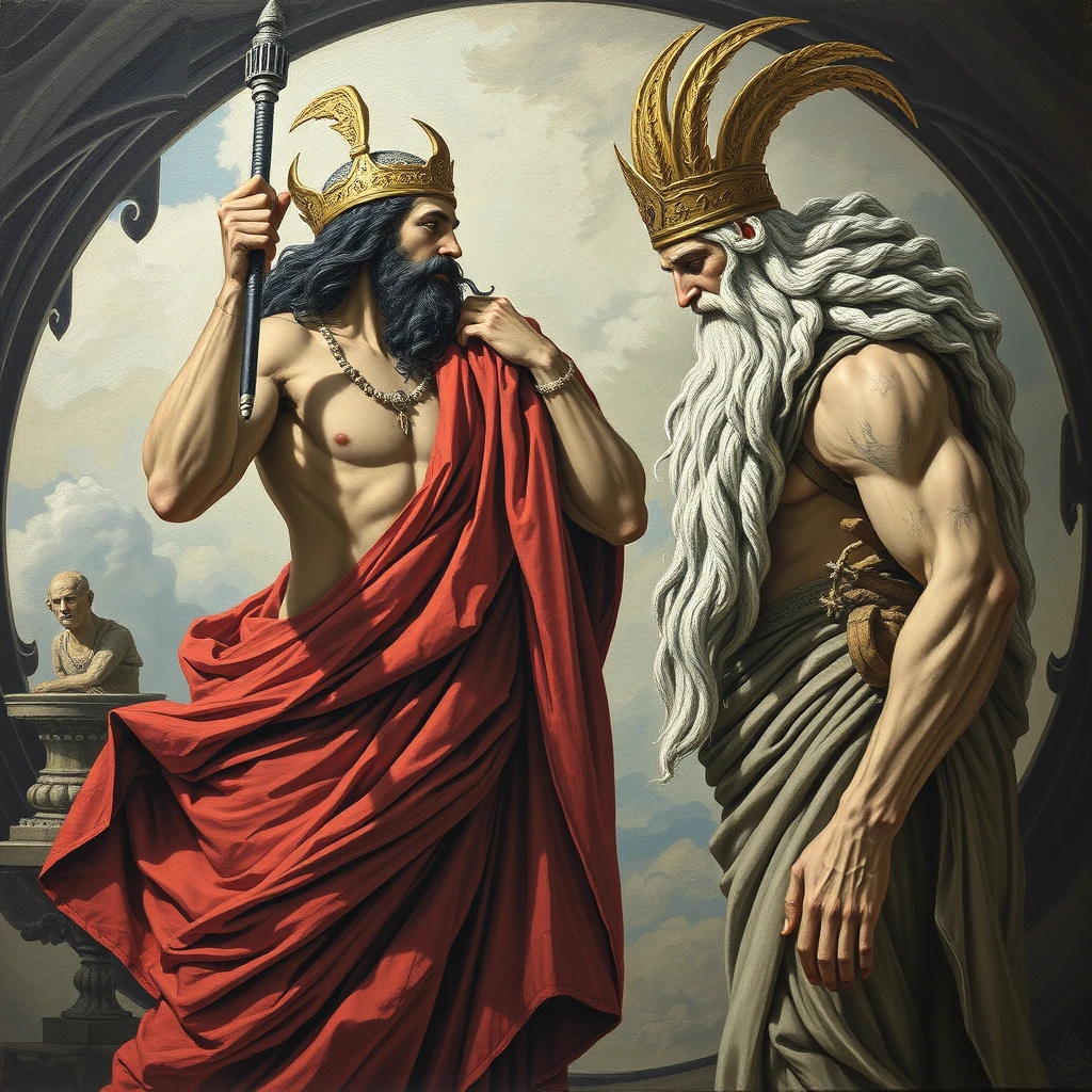 'Judas Iscariot Meet Zeus' - Image