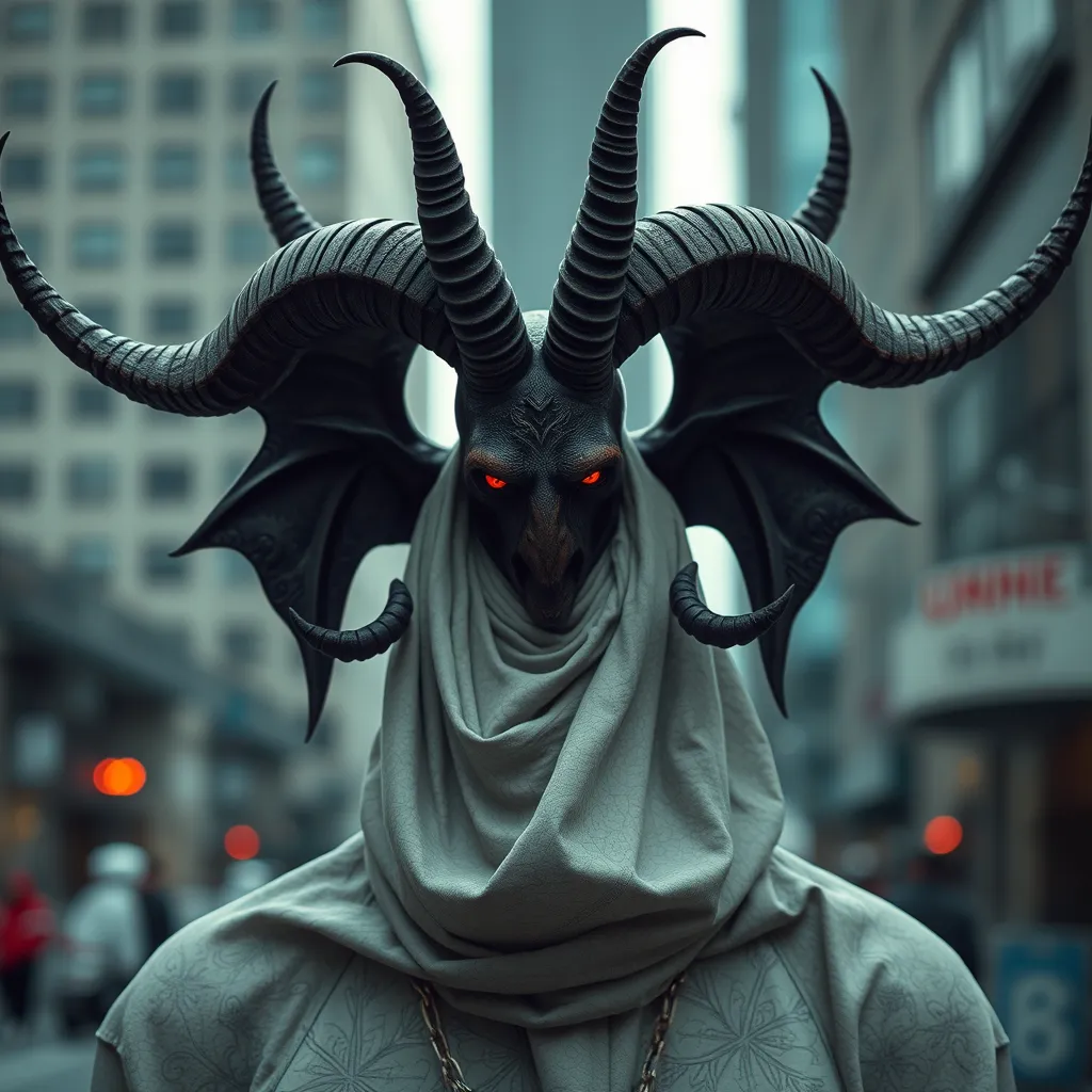 urban baphomet, hd photography