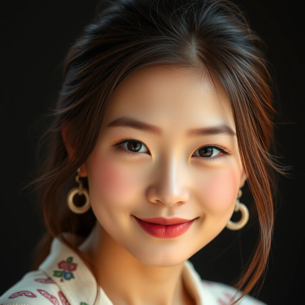 "Generate a young Asian beauty." - Image