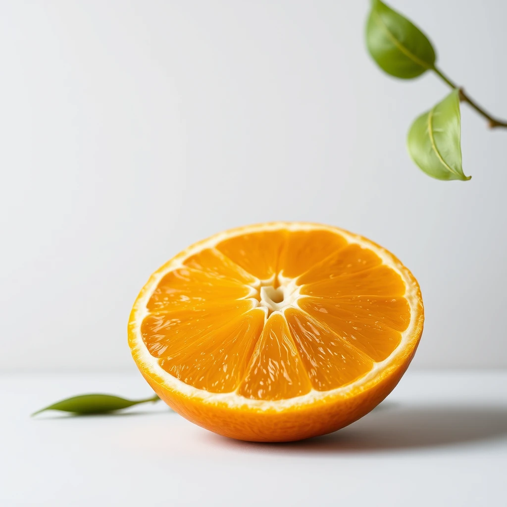 an orange