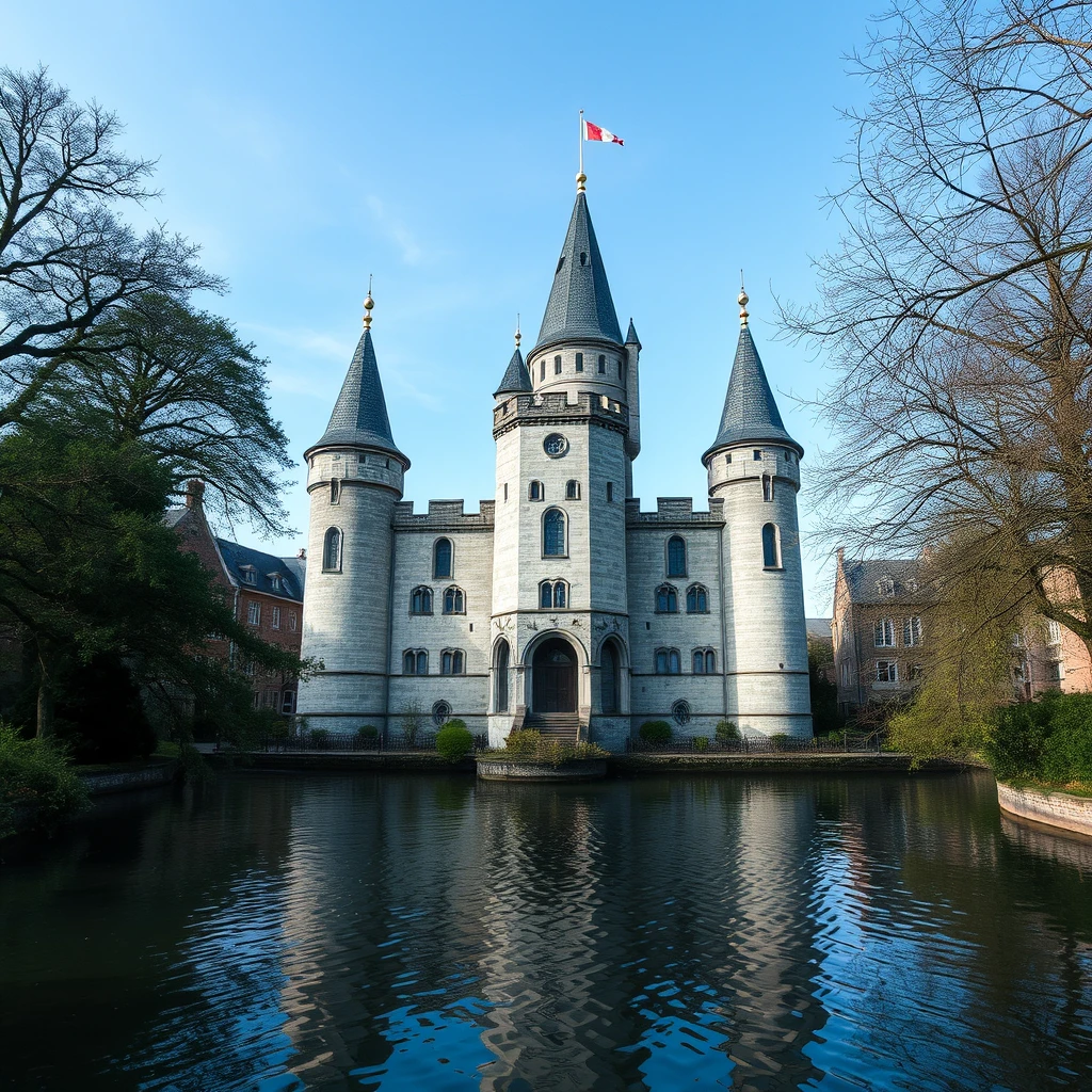 A castle made of water. - Image