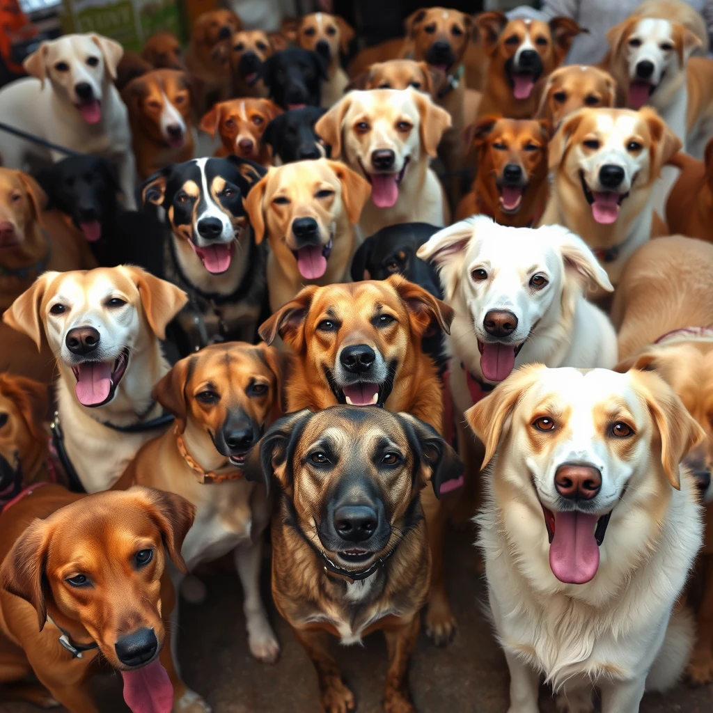 a lot of dogs - Image