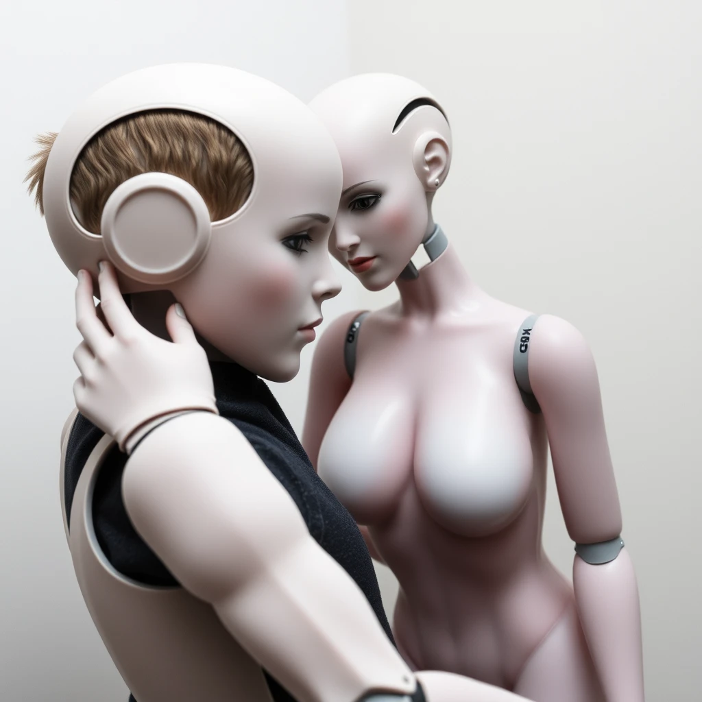 A life-size silicone fembot helps a boy explore various naughty scenarios. - Image