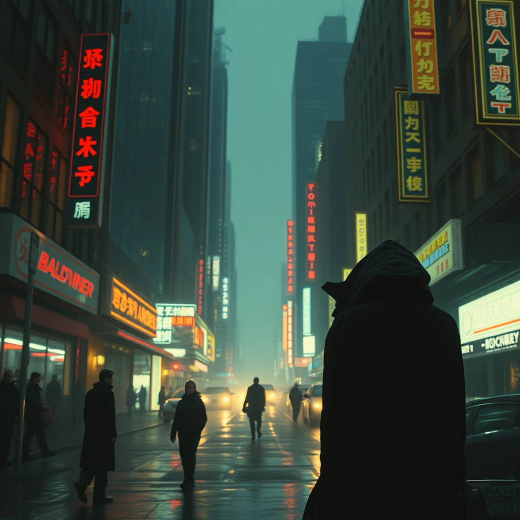 Blade Runner city scene