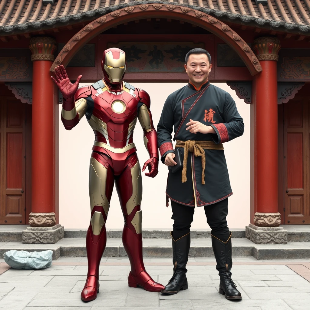 Iron Man and Tang Monk together - Image