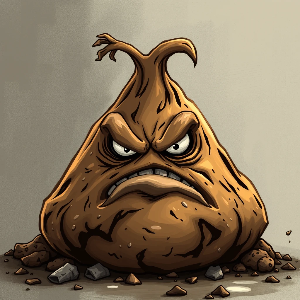 angry poop