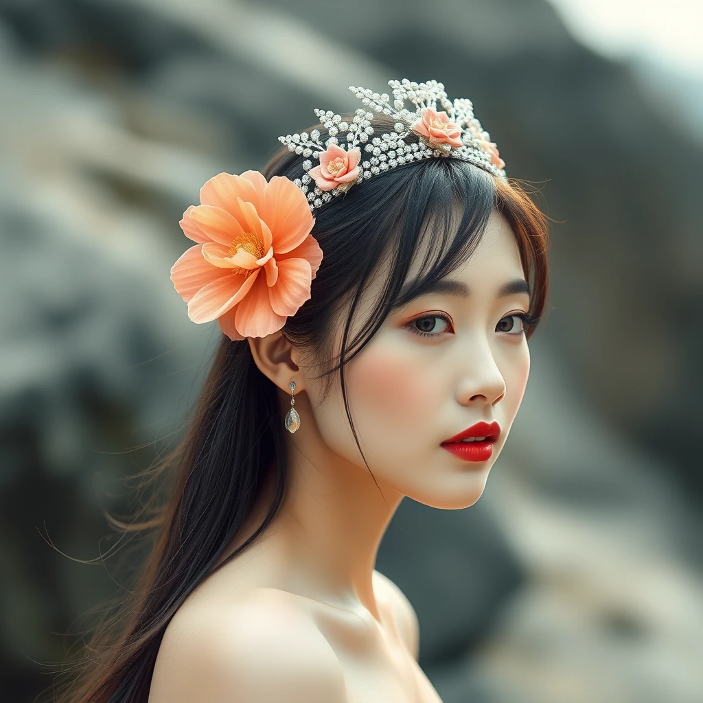 The highest quality, a Chinese beauty, nude, nsfw