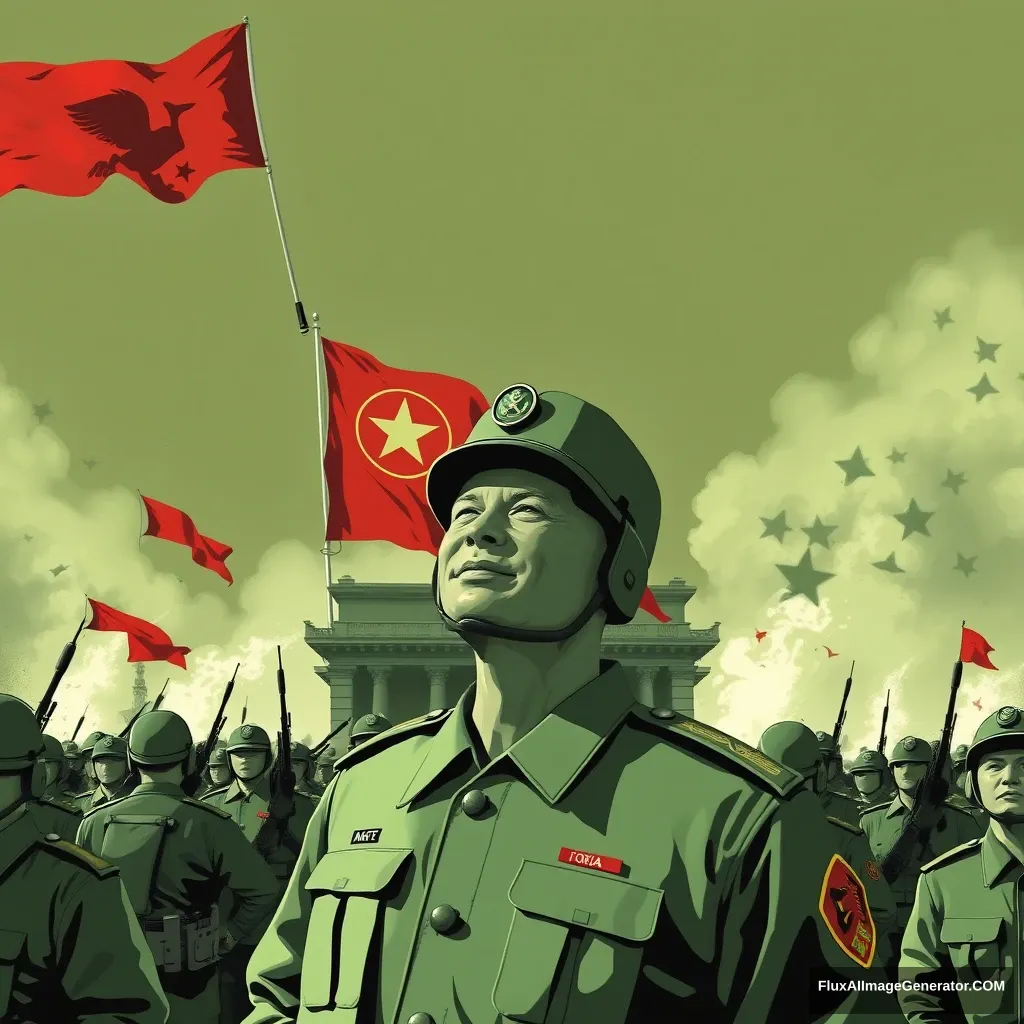 "People's Liberation Army attacks America" - Image