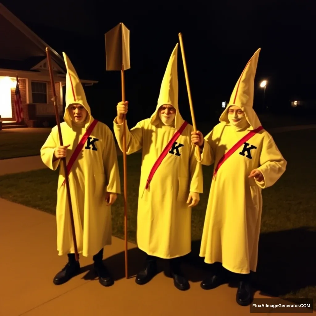 KKK costume