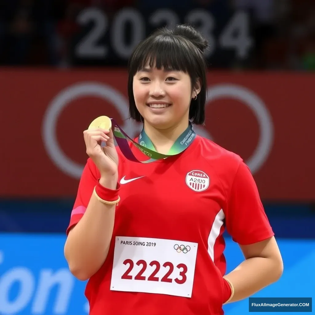 On August 8, Beijing time, in the women's 49 kg weightlifting final at the Paris Olympic Games, Hou Zhihui won the gold medal! This is the 25th gold medal won by the Chinese delegation at this Olympic Games.