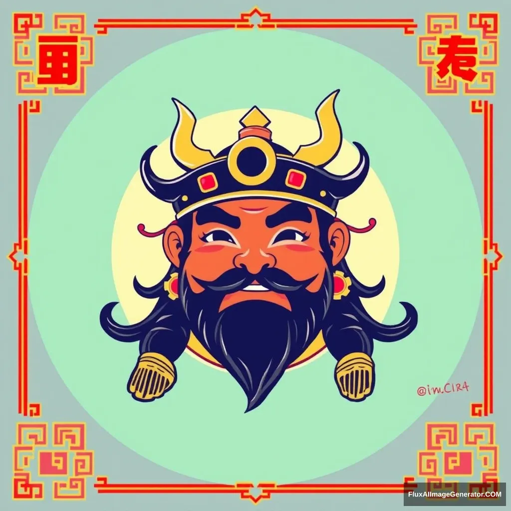 "Generate an image of a Chinese-style Zhang Gou."