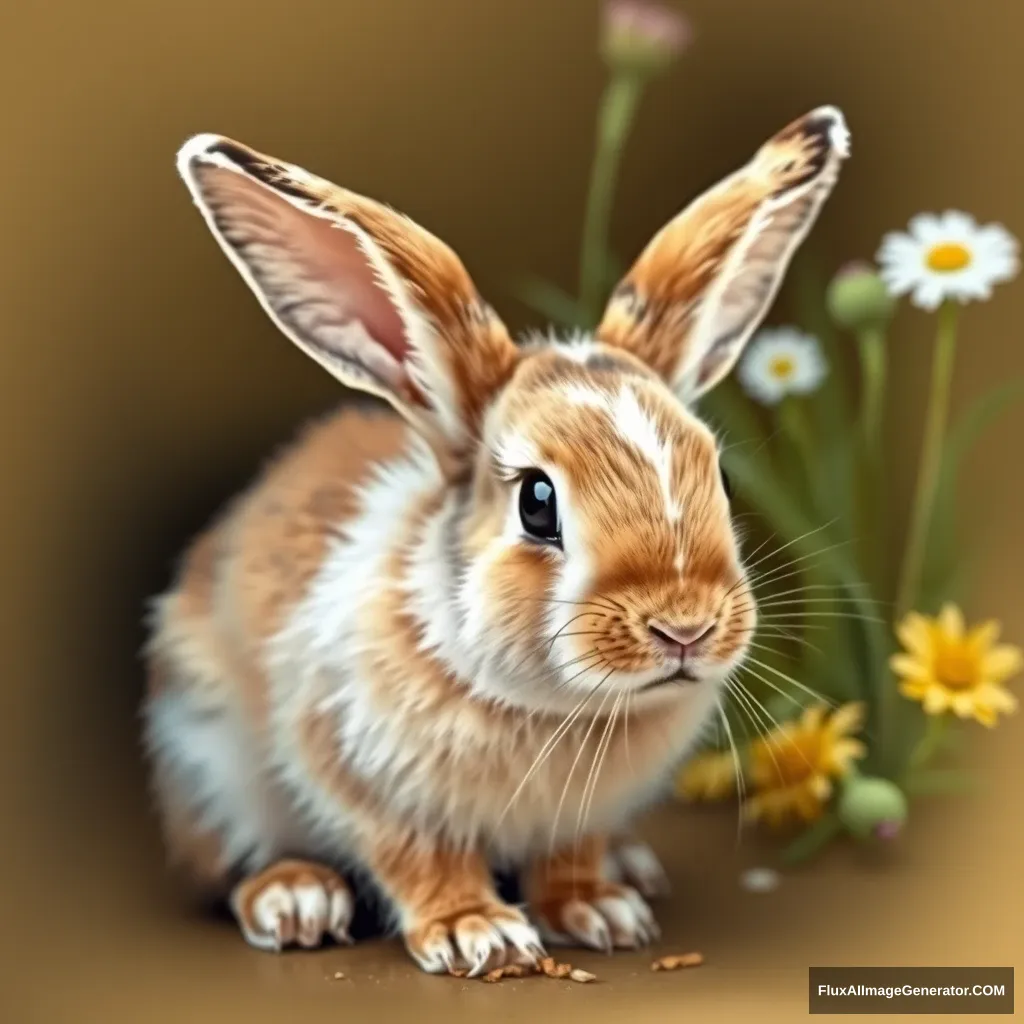 Beautiful rabbit