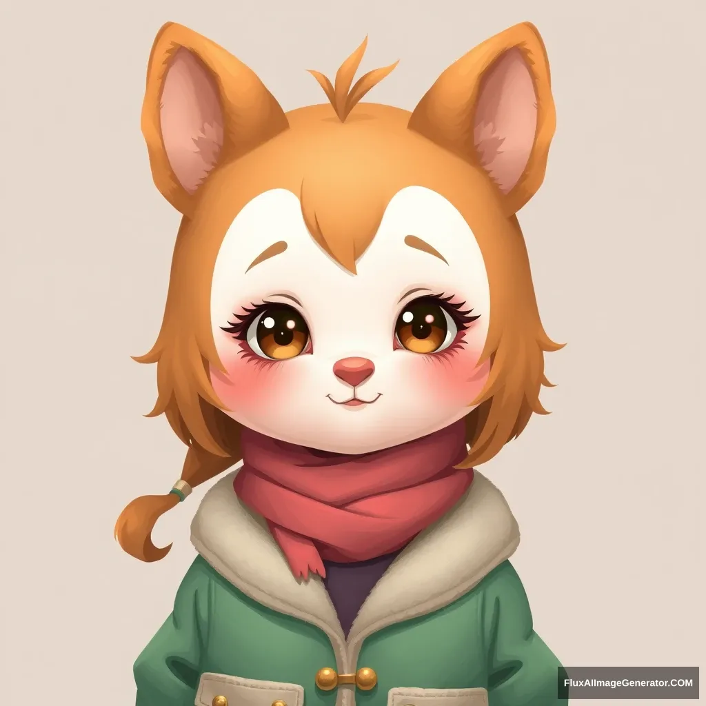 a cute animal girl - Image