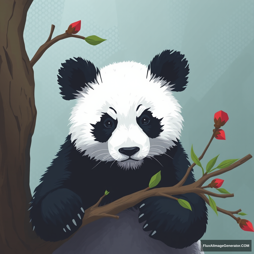 a panda - Image