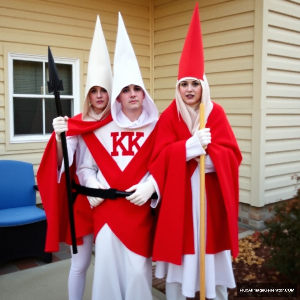 KKK costume