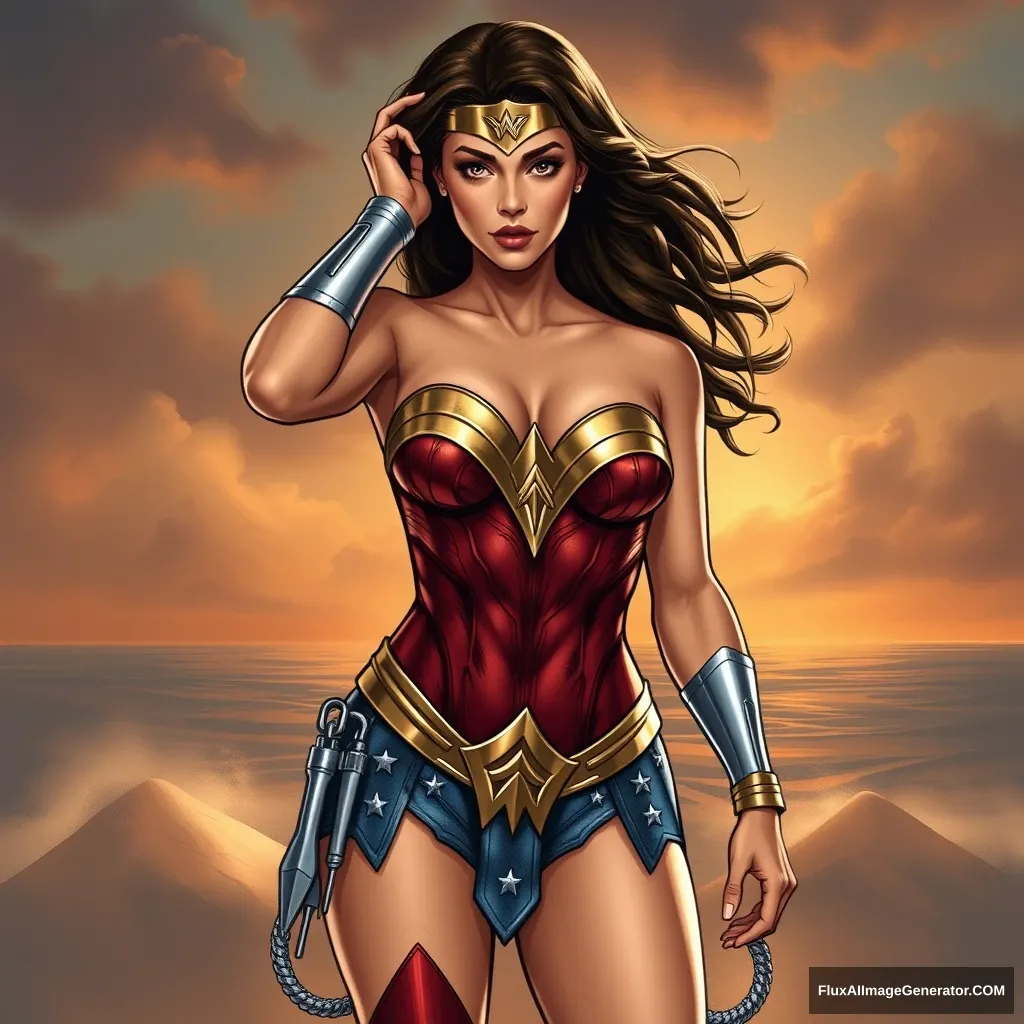 Wonder Woman in bikini - Image