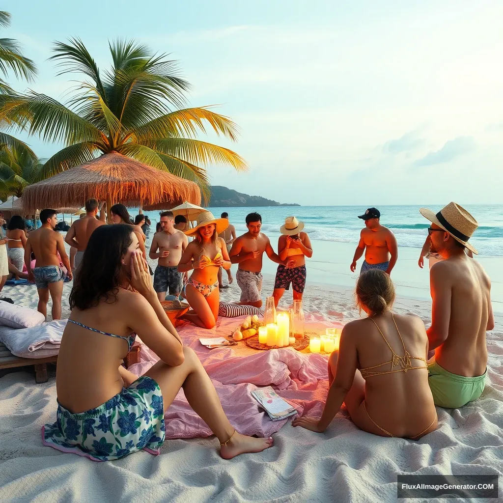 Beach party - Image