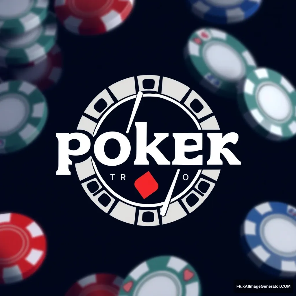 a logo, poker - Image