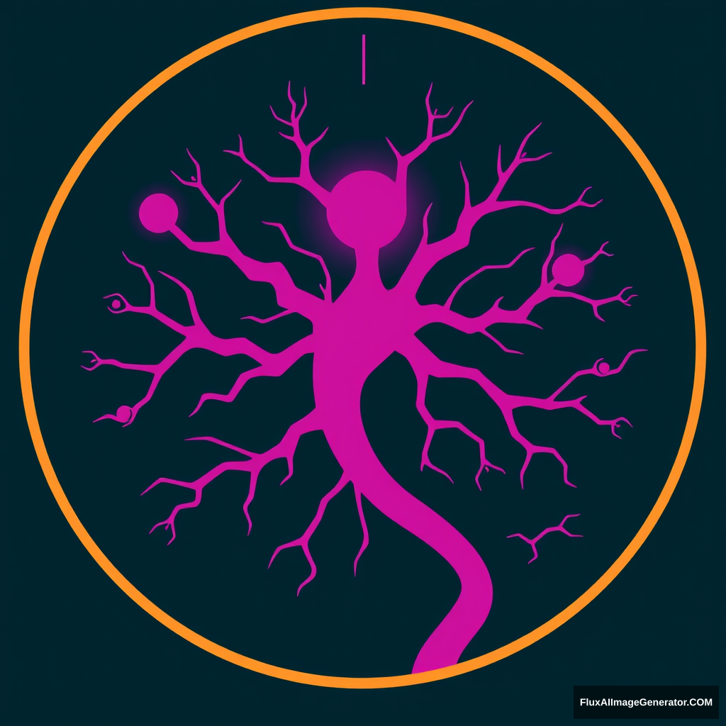 emblem: neuron sleep cipher violet - Image