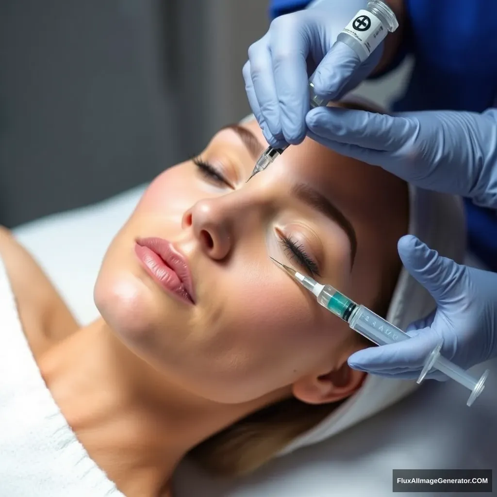 injection for face rejuvenation - Image