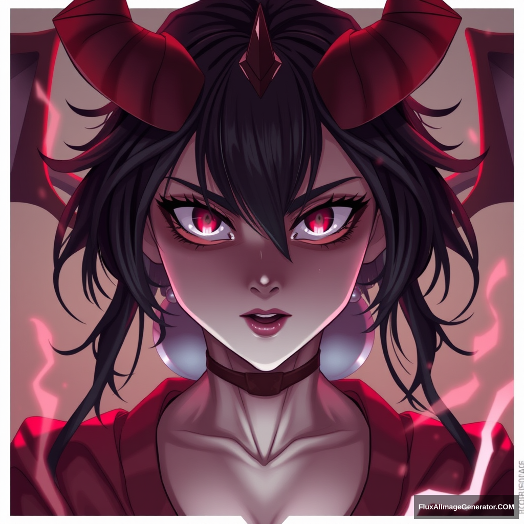 anime demon woman - Image