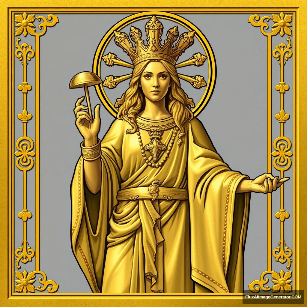 Libra Gold Saint