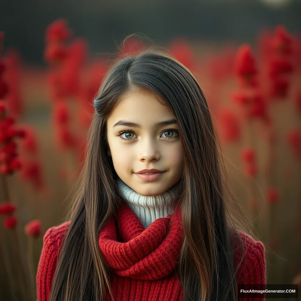 beautiful girl, perfect, ultra-high definition, top portrait photography style