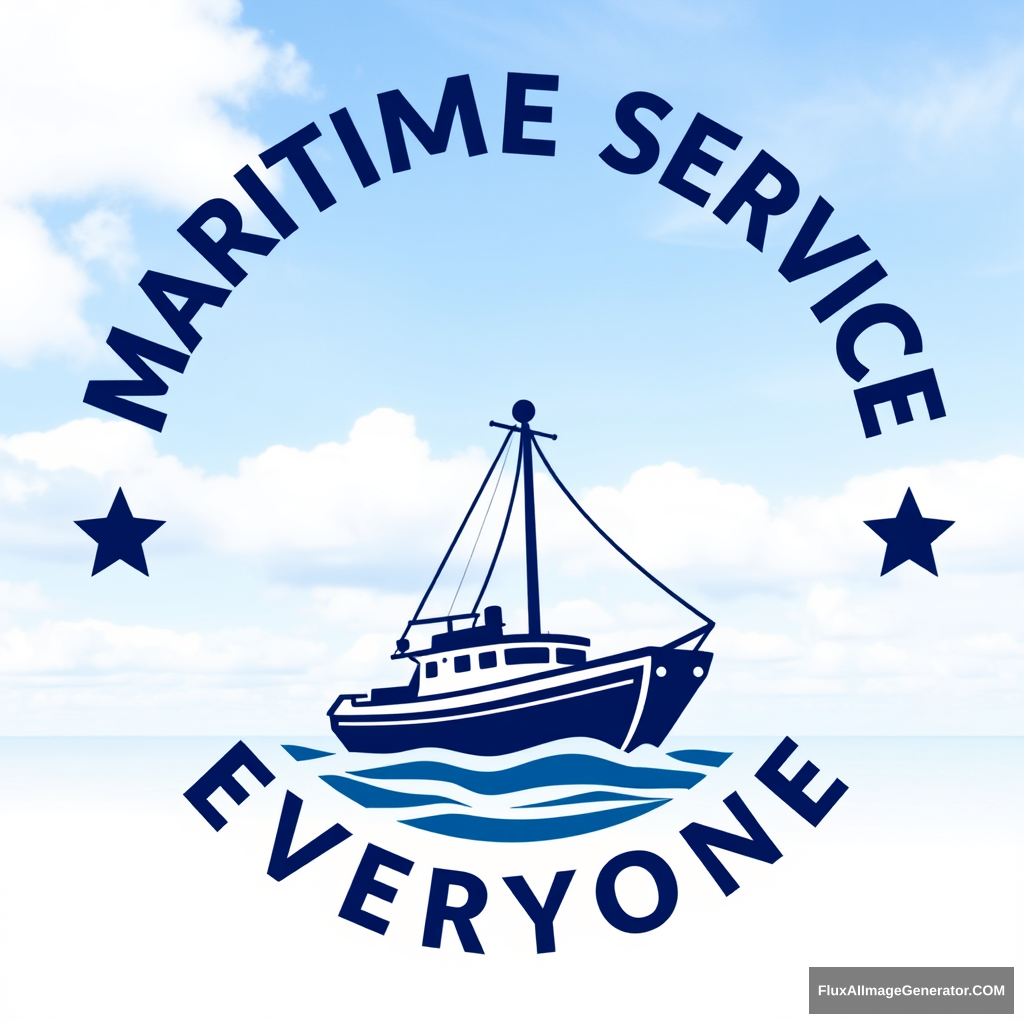 "Maritime service logo for everyone" - Image