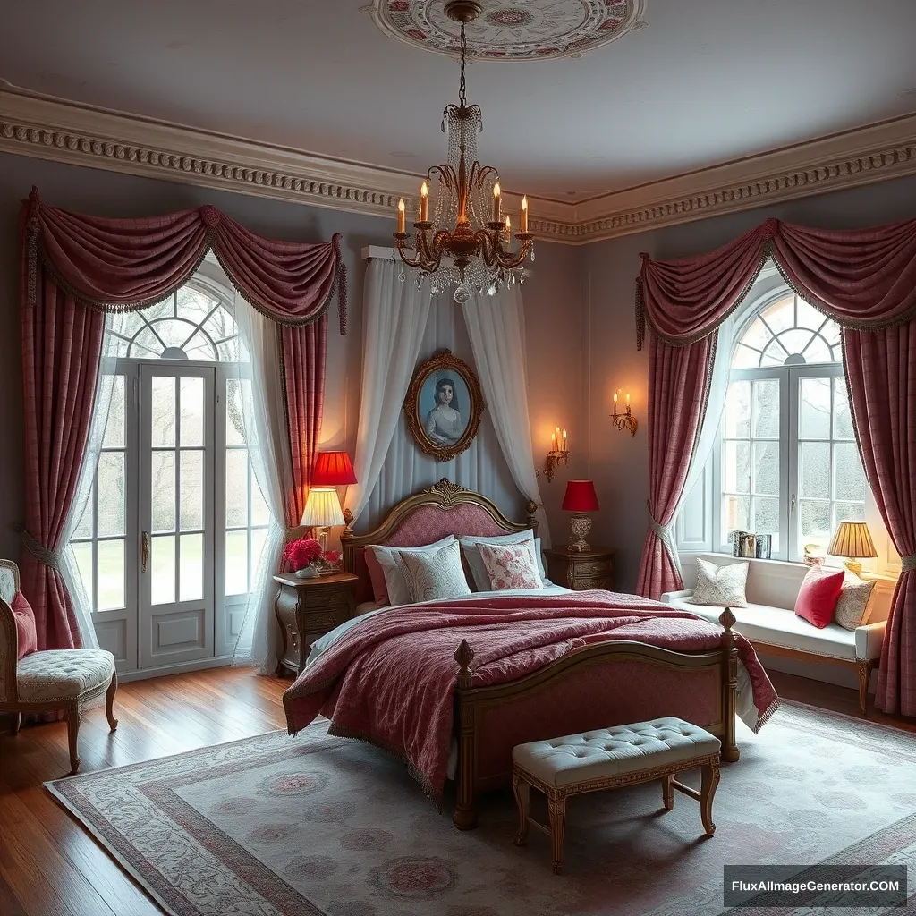 A fairy tale style bedroom - Image