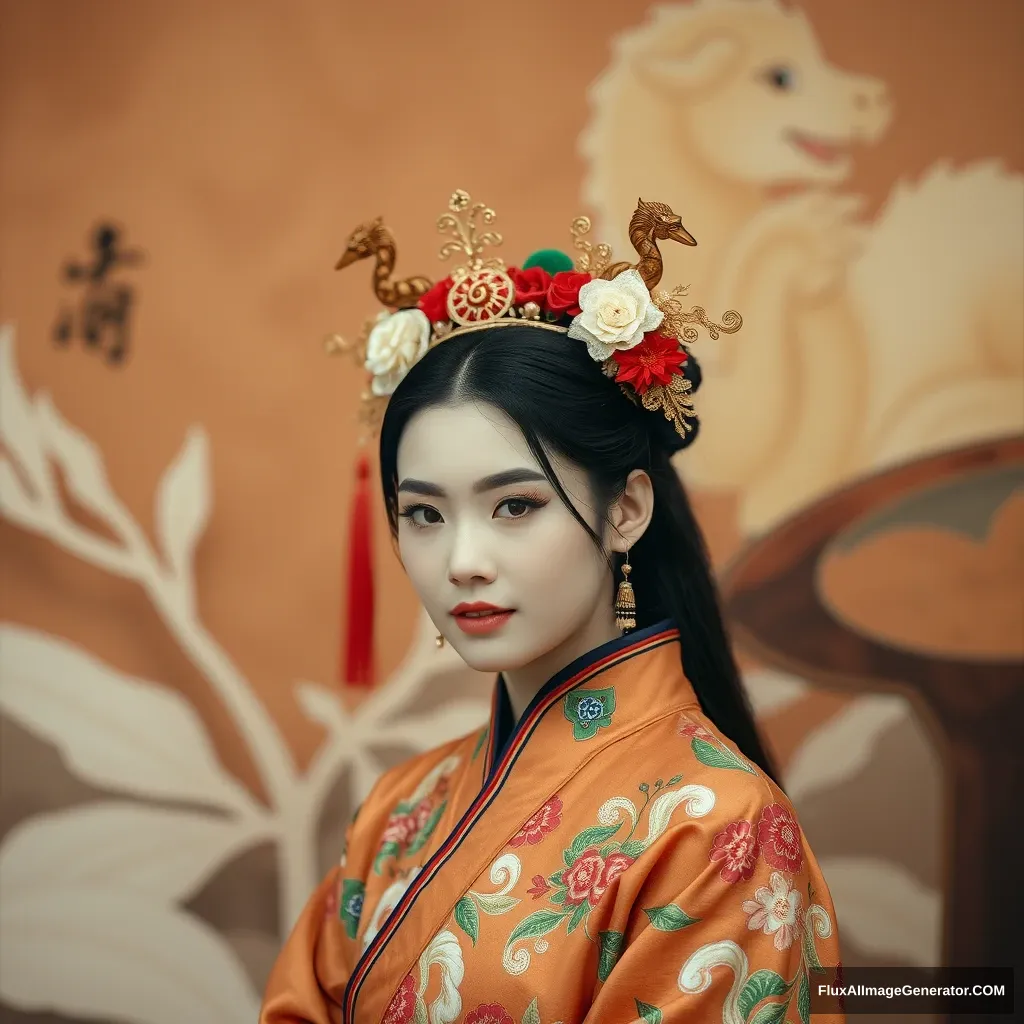 "A Chinese beauty"