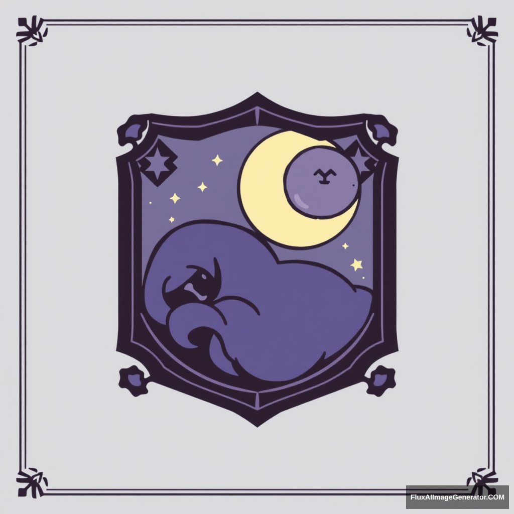 Emblem neiro cipher sleep Violet - Image