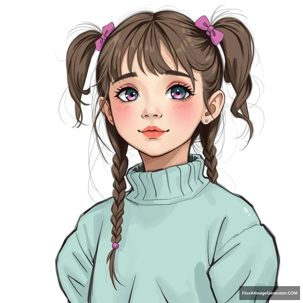 a cute girl - Image