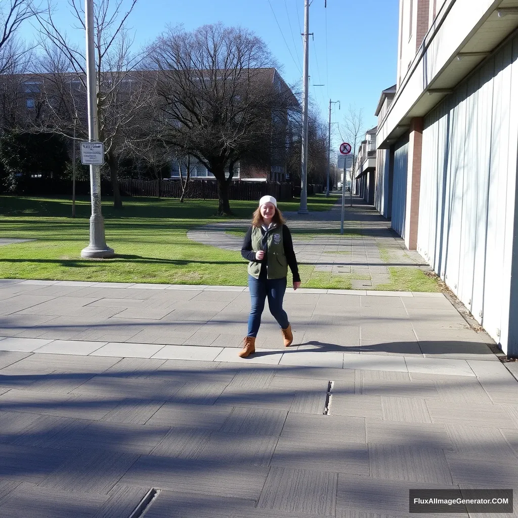 Walking person - Image