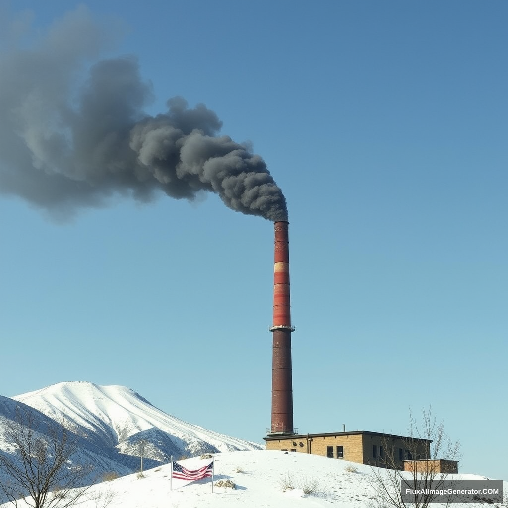 COAL SMOKE STACK - Image