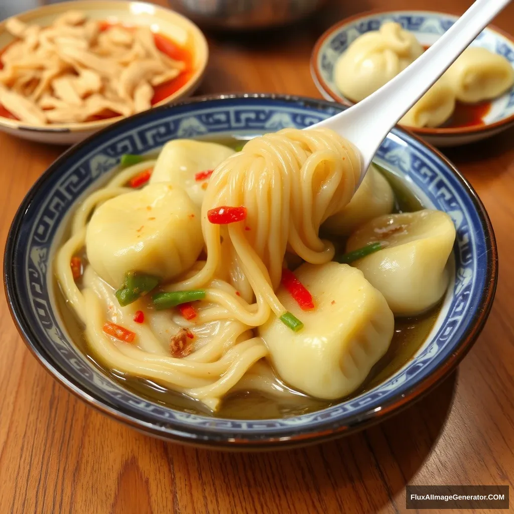 Sichuan cuisine is indeed famous for its spiciness, but there are also non-spicy options. For example, sweet water noodles, lazy dumplings, egg cakes, and leaf cakes are snacks that have mild flavors, are sweet but not greasy, and are also very popular. - Image