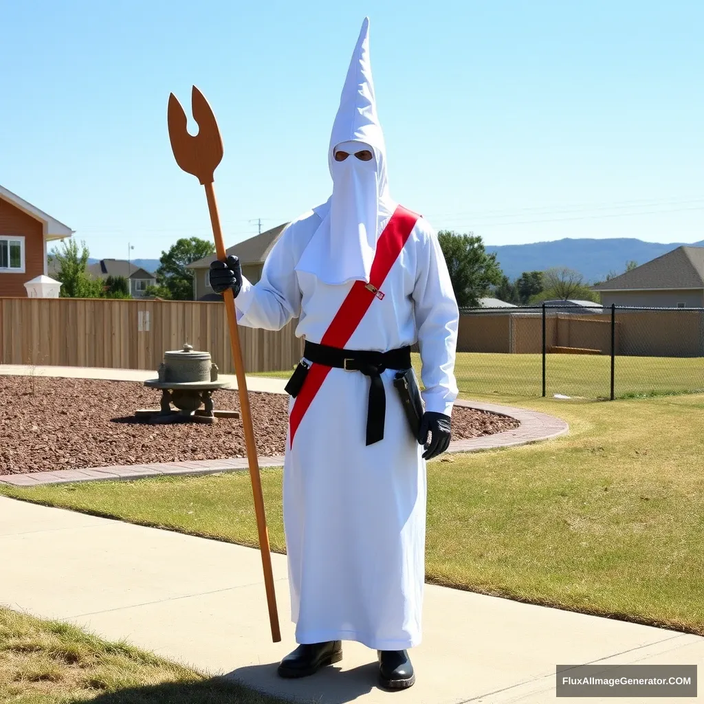 KKK costume