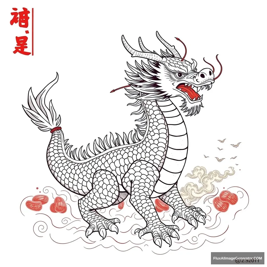 Korean style dragon