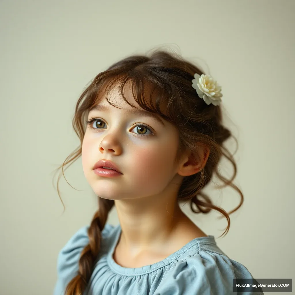 A delicate and beautiful girl - Image