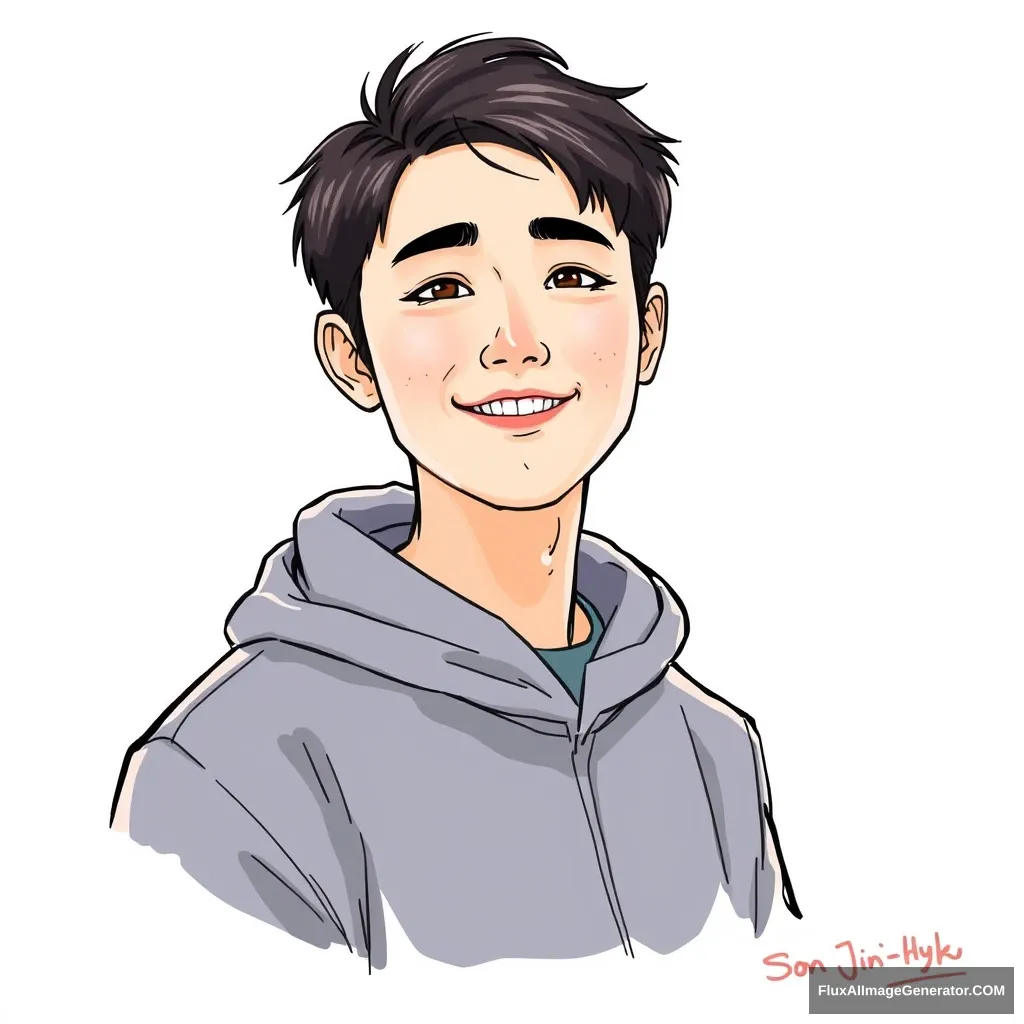 "Please draw Son Jin-hyuk." - Image