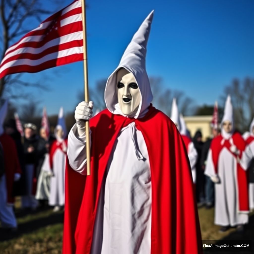 KKK costume