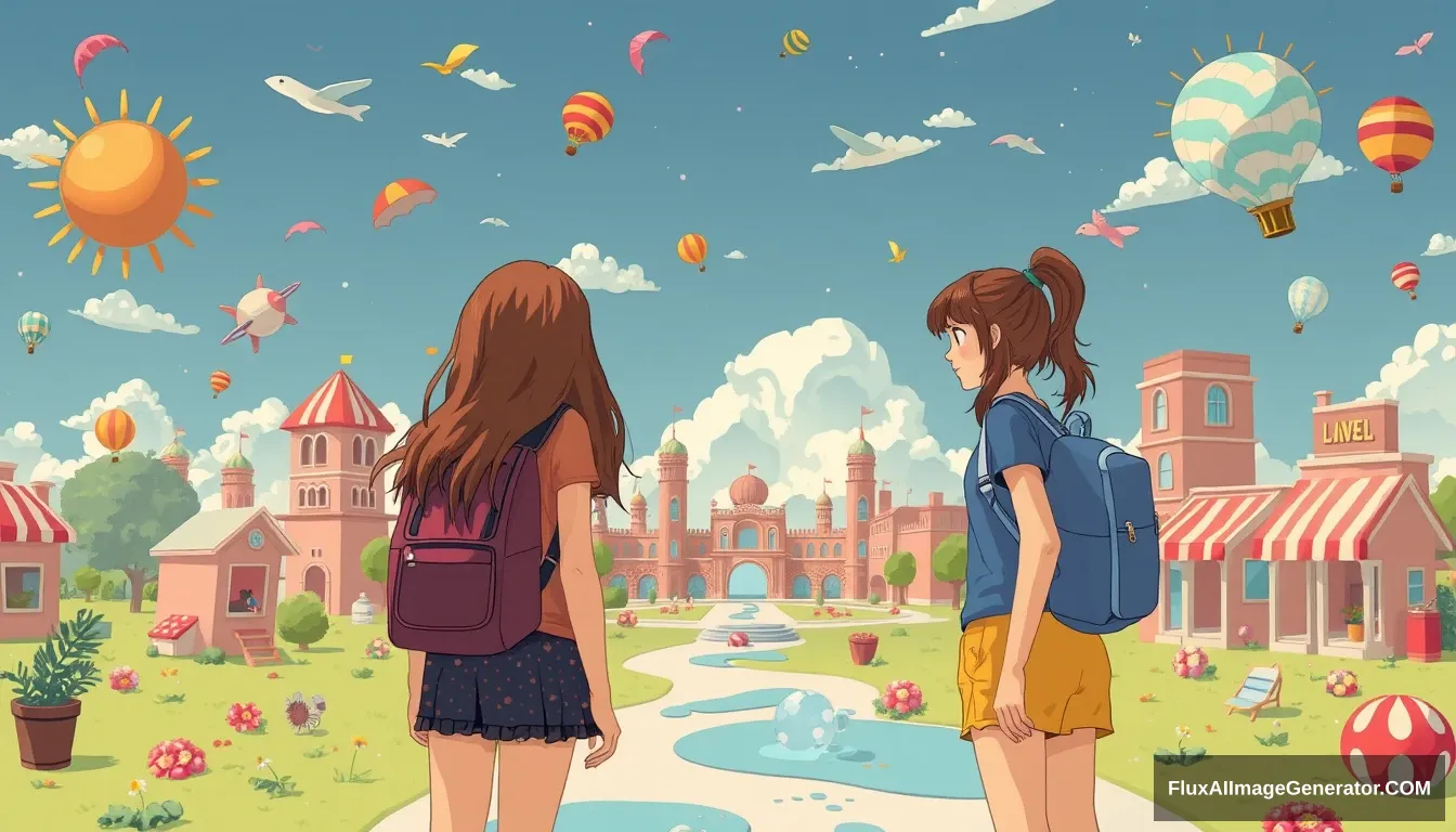 'Tween girls have created a utopian city full of their favorite things, just for themselves.'