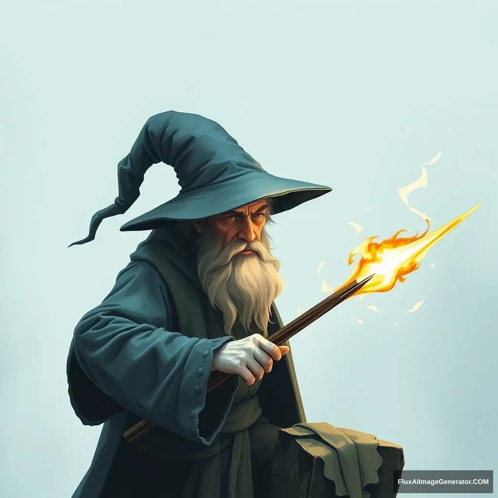 A wizard with no board - Image