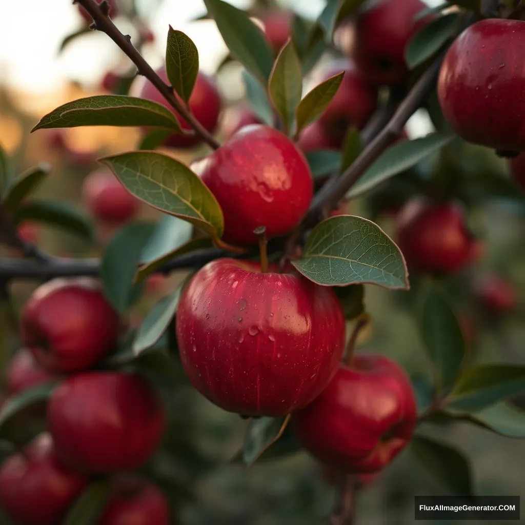 an apple red 4k