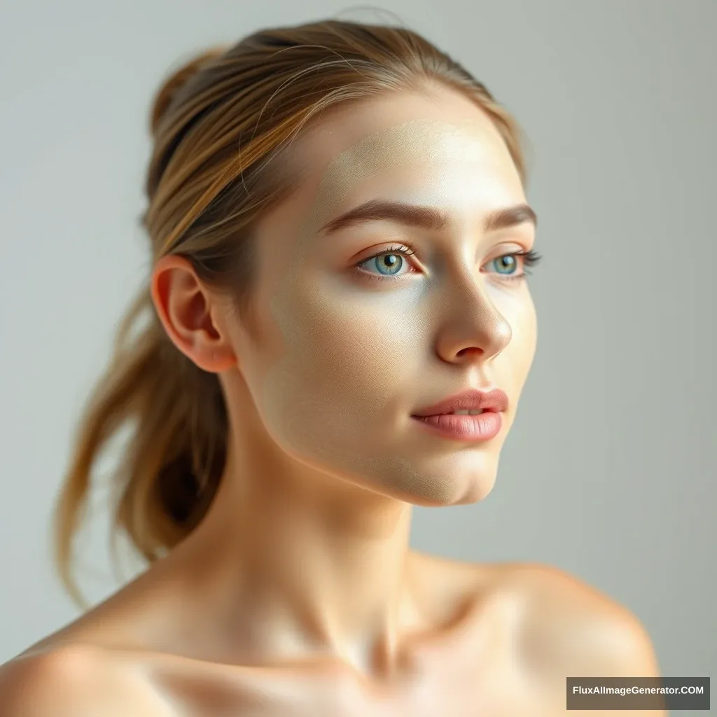 Skin care, woman, realistic - Image