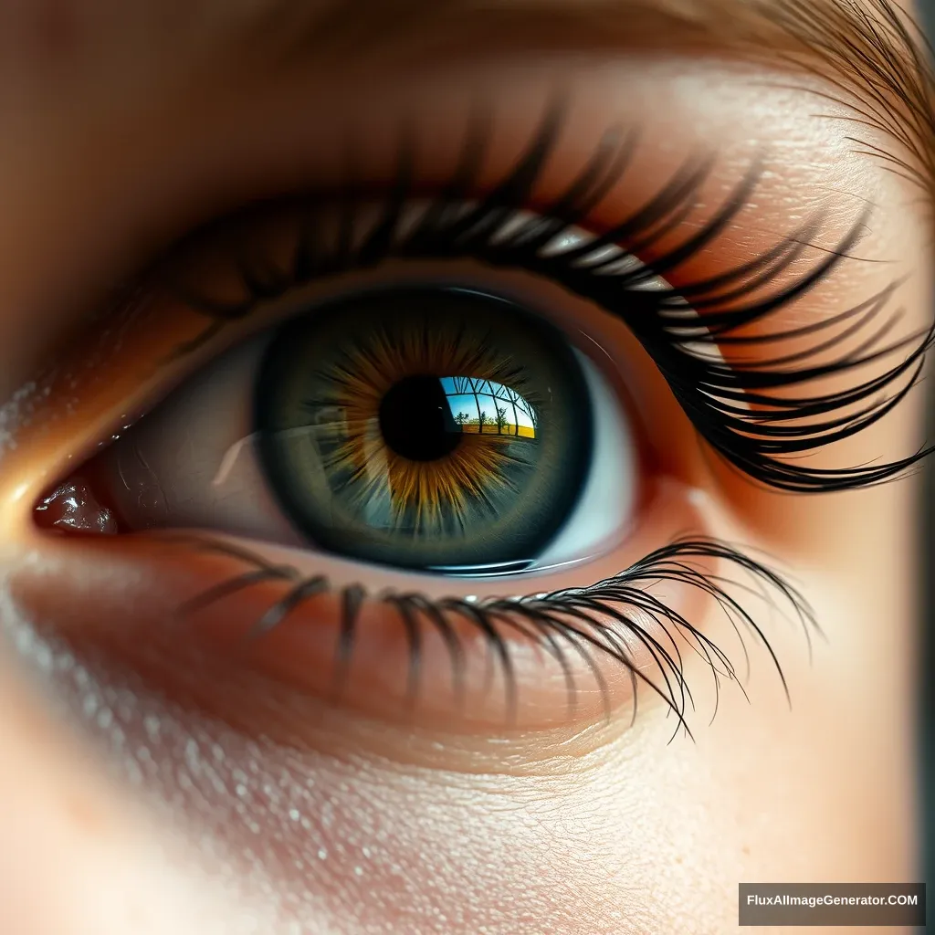 "Eye close-up" - Image