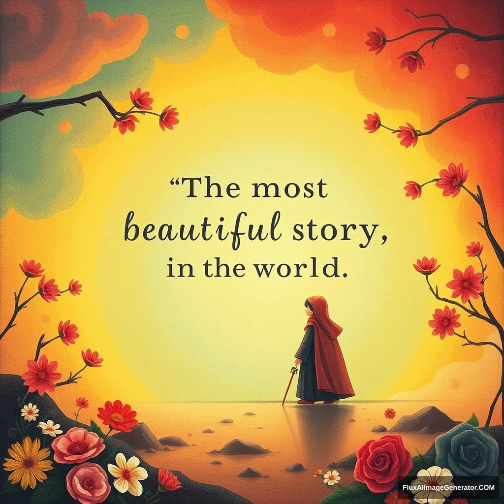 "The most beautiful story in the world." - Image