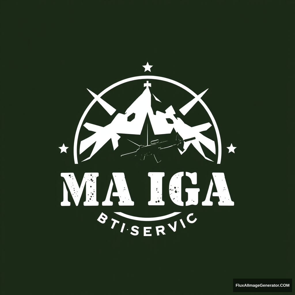 "Create me an online sales logo (MaigaMilitiservices)" - Image