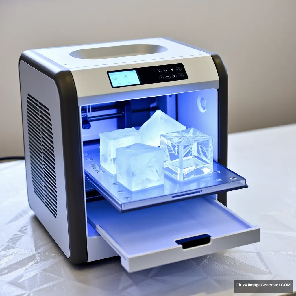 Ice printer, product photos