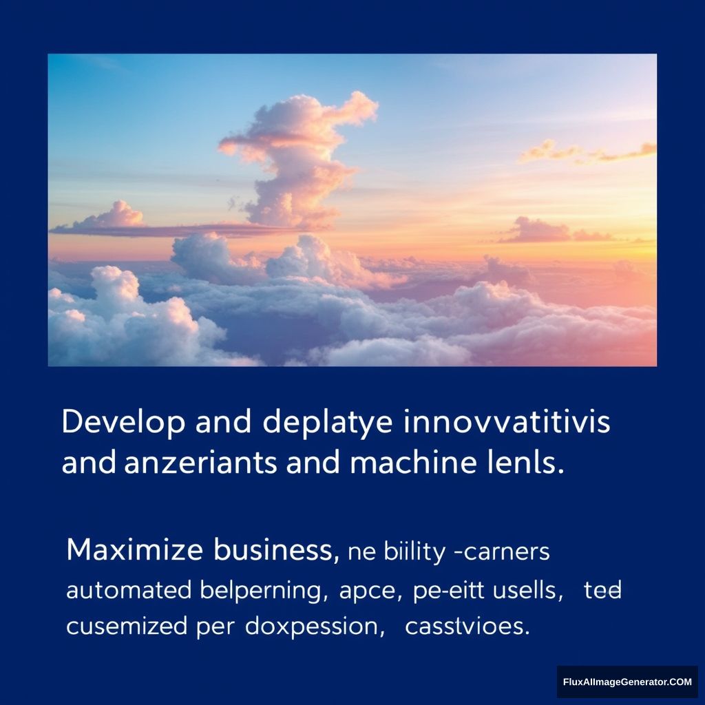 "Develop and deploy innovative applications using Azure AI and machine learning tools. Maximize business value with automated machine learning, pre-built AI models, and customized AI solutions."