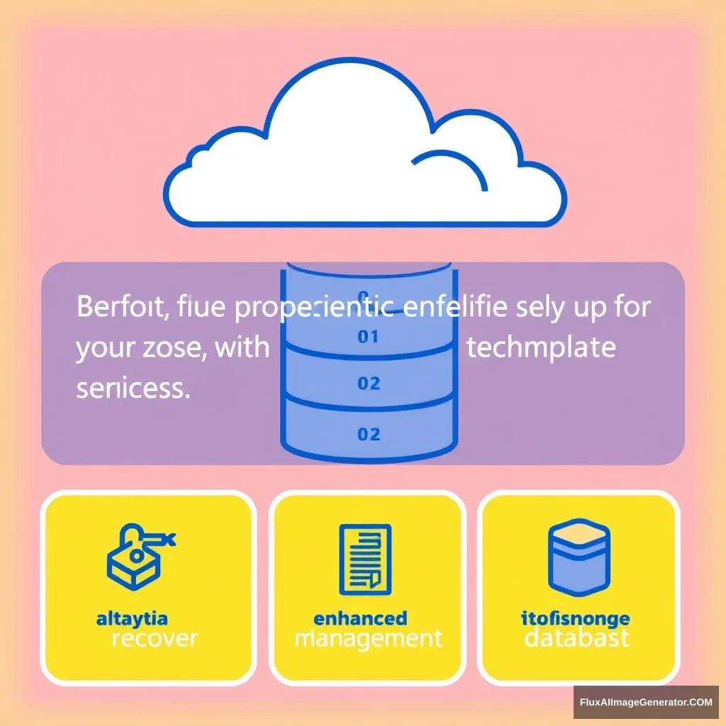 "Safely store and efficiently manage your data with Azure Database Management Services. We tailor our services to meet business needs with automatic backup and recovery, data encryption, and high-performance database options.

Automatic backup and recovery  
Data encryption and enhanced security  
High-performance database options"